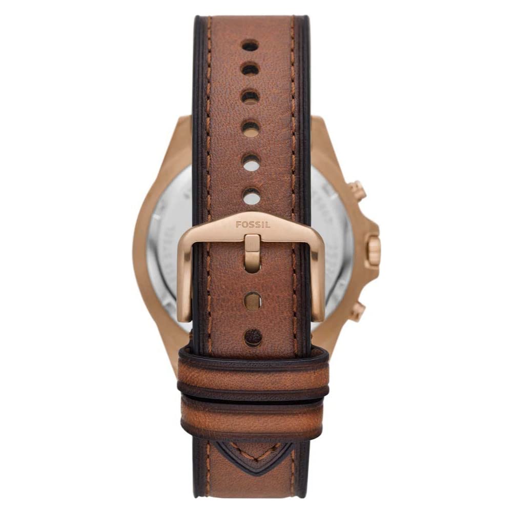 Fossil Garret de hombre correa de piel – FS5867