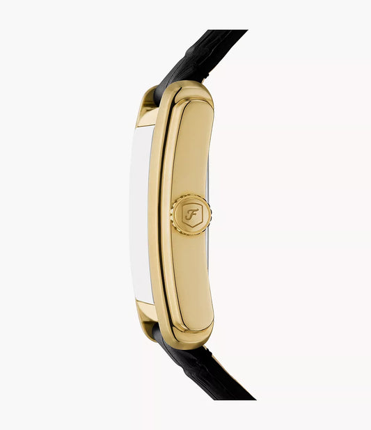 Fossil Carraway de caballero pulsera de cuero – FS6091