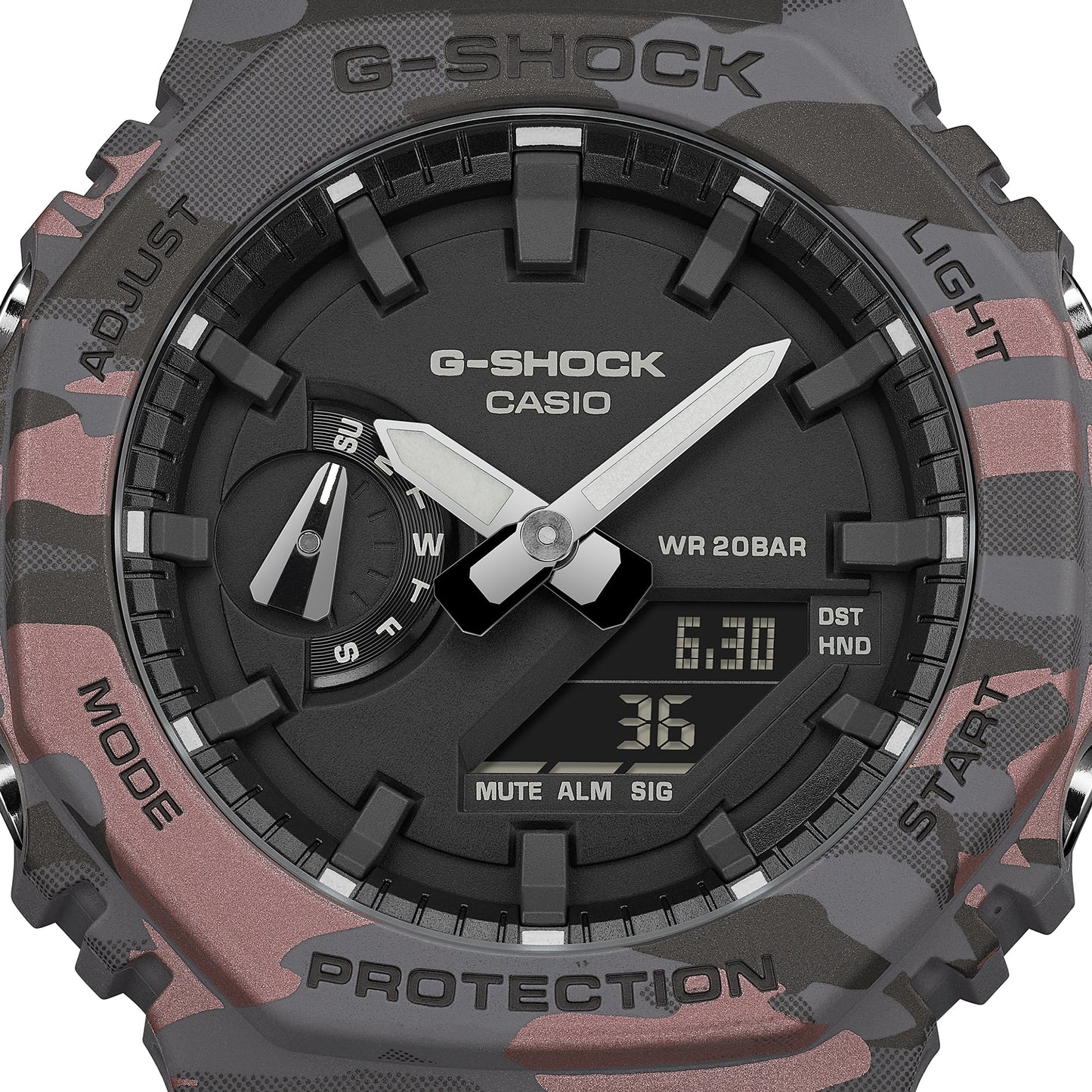 GA-2100CM-8A Reloj G-Shock de hombre correa de resina