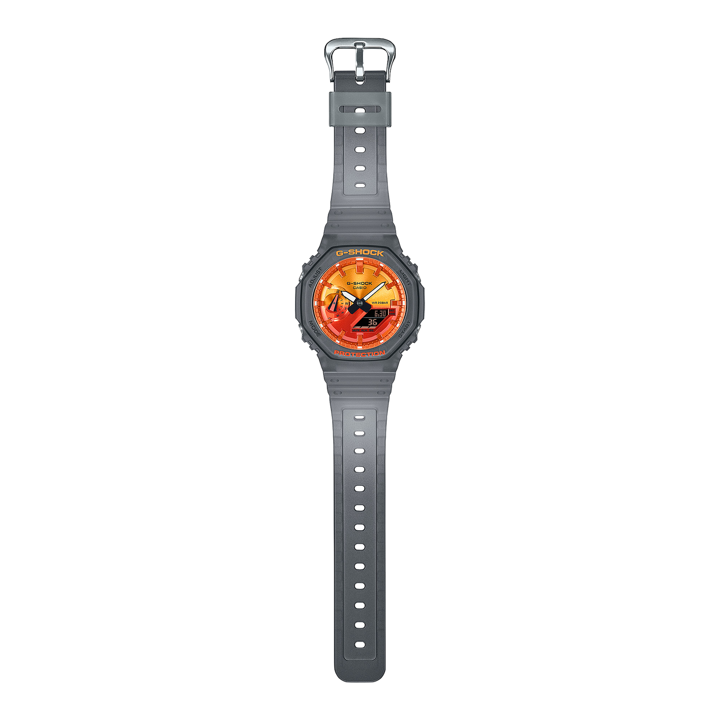 GA-2100FLS-8A4 Reloj G-Shock de hombre banda de resina