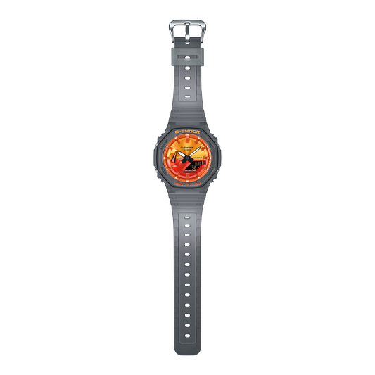 G-Shock de hombre banda de resina – GA-2100FLS-8A4