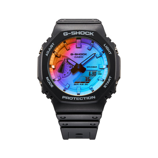 G-Shock de hombre pulsera de caucho – GA-2100SR-1A