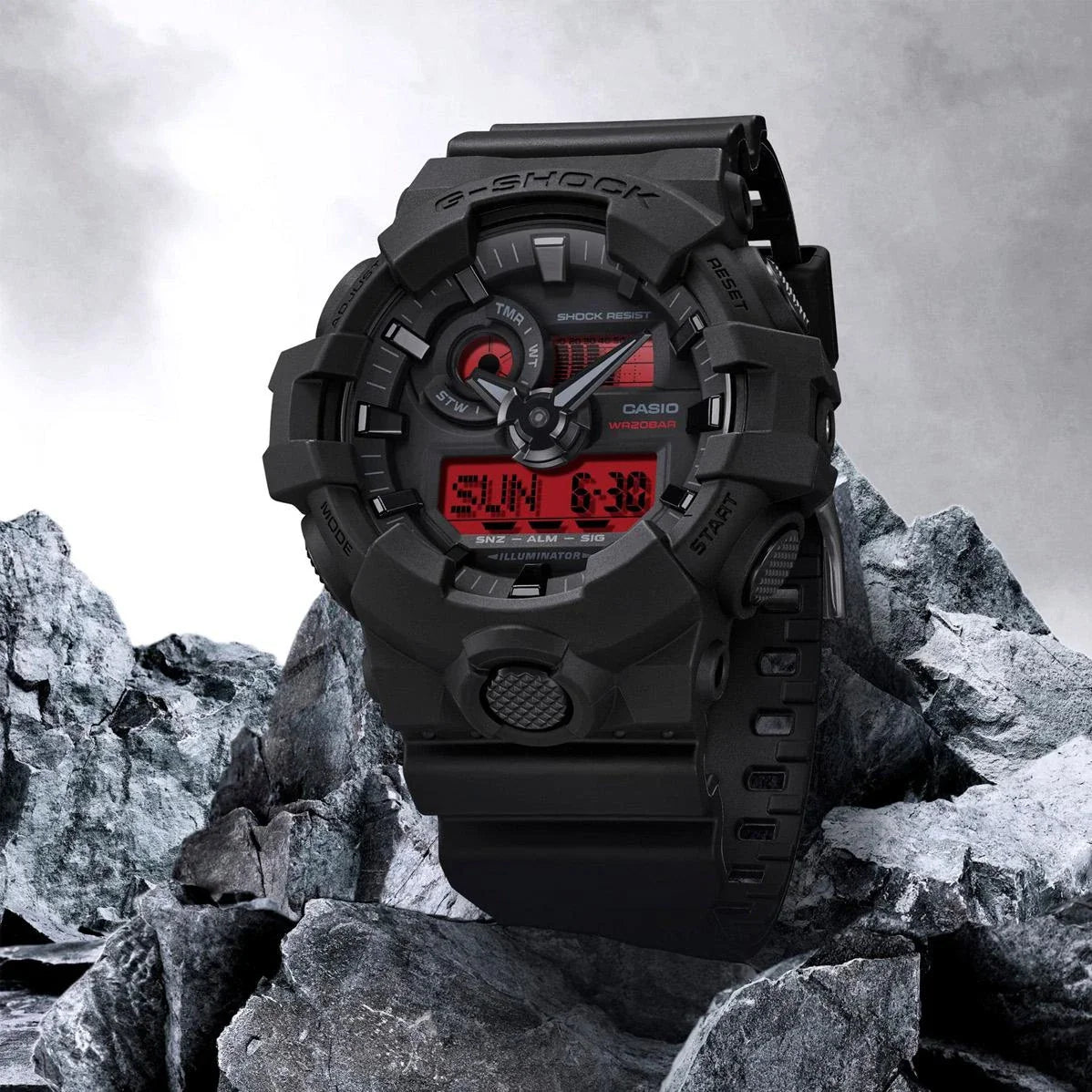 G-Shock de hombre pulsera de resina – GA-700BBR-1A