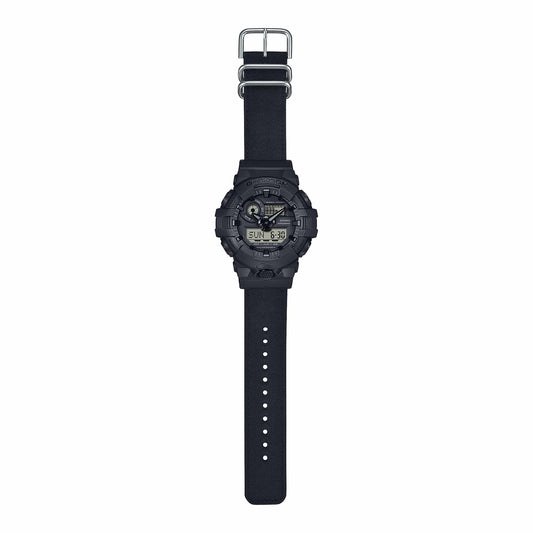 G-Shock Pulsera de Caucho para Caballero Doble Hora – GA-700BCE-1A