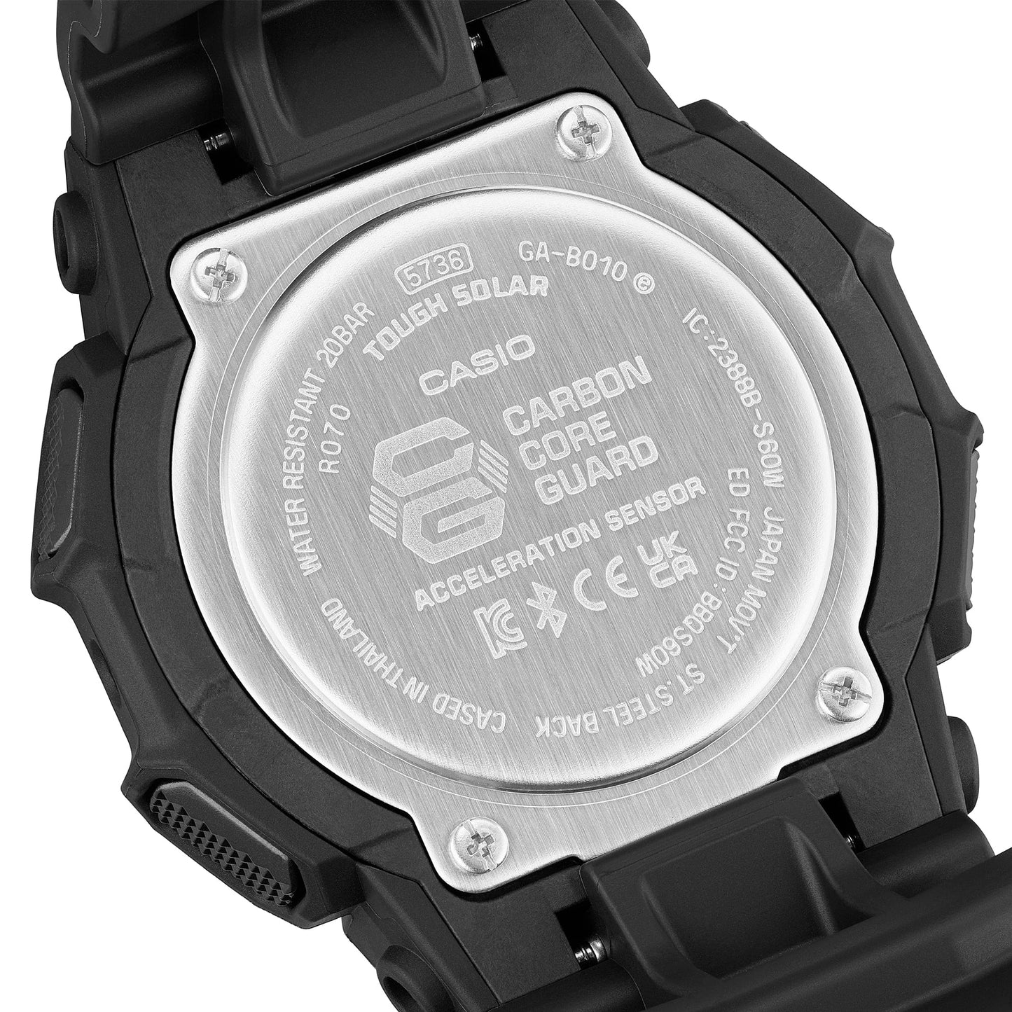 GA-B010-1A1 Reloj G-Shock de hombre banda de silicona