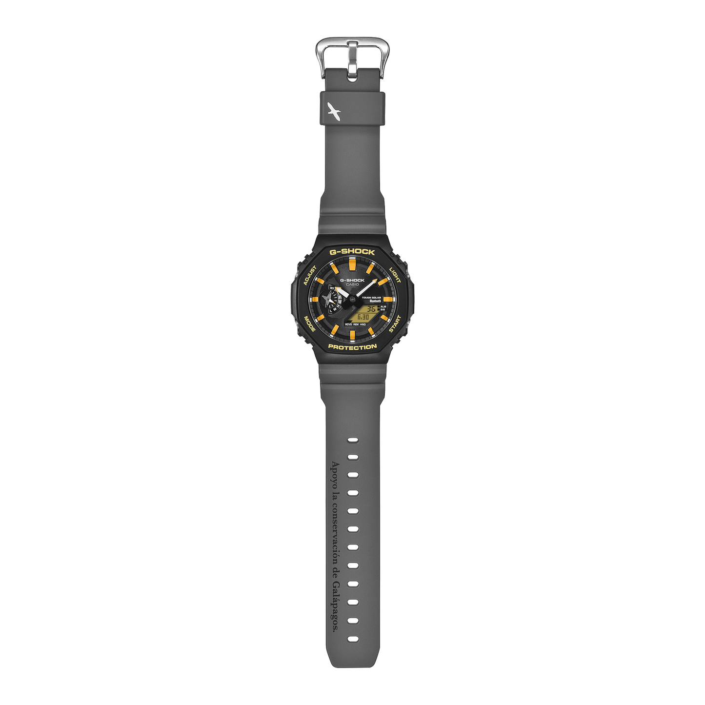GA-B2100DF-1A Reloj G-Shock x Charles Darwin Foundation de hombre pulsera de resina Bluetooth