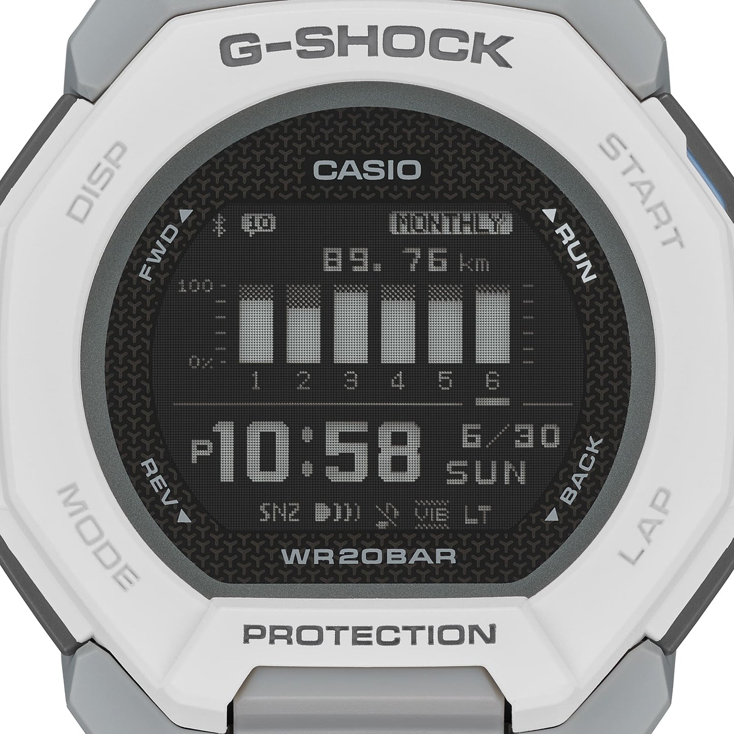 G-Shock para hombre pulsera de caucho con bluetooth – GBD-300-7