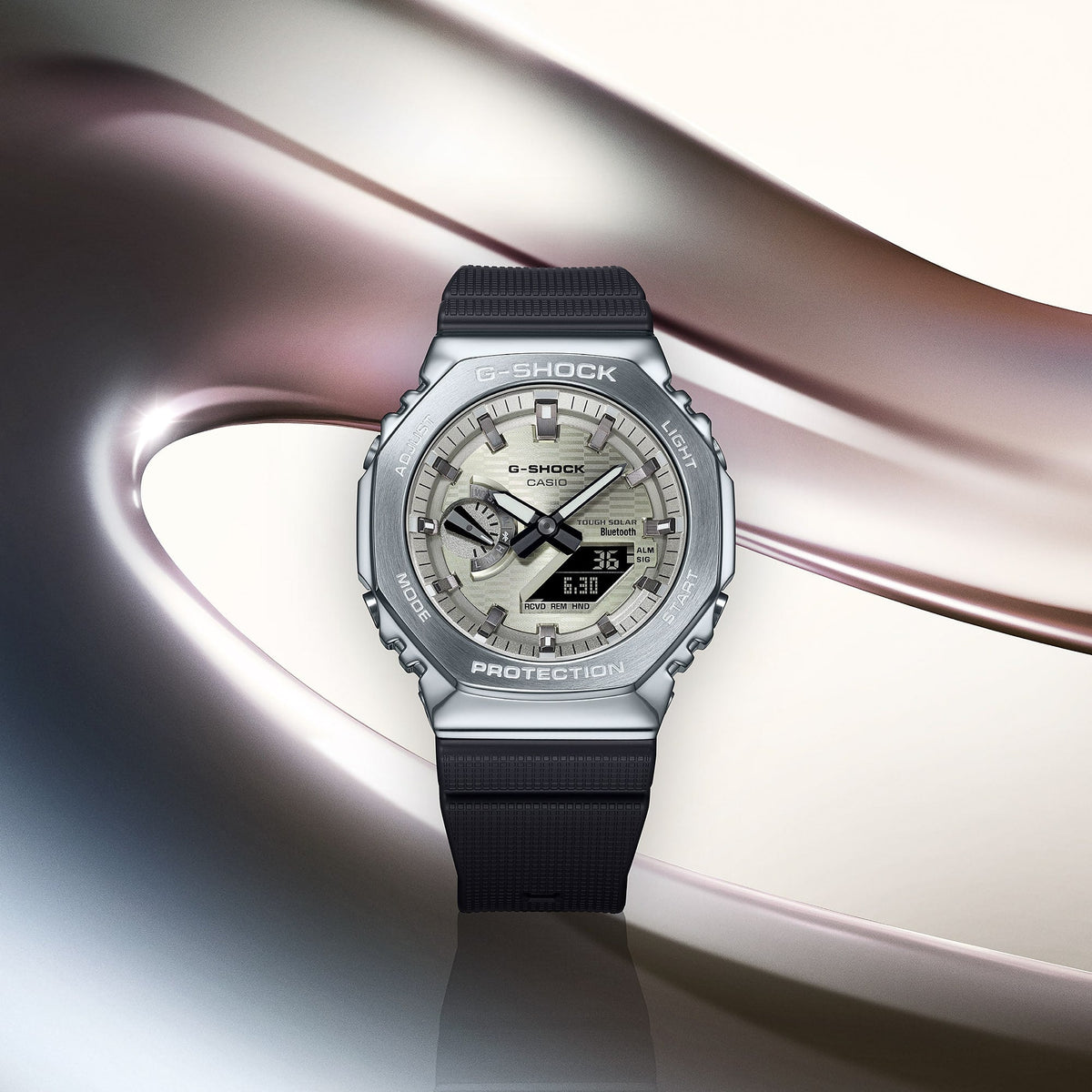 G-Shock de hombre correa de caucho – GBM-2100A-8B