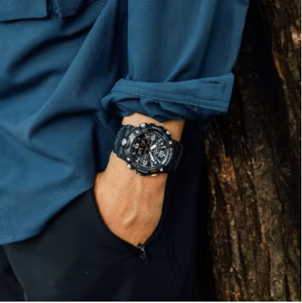 G-Shock Doble Hora para hombre pulsera de resina con bluetooth – GG-B100-1A