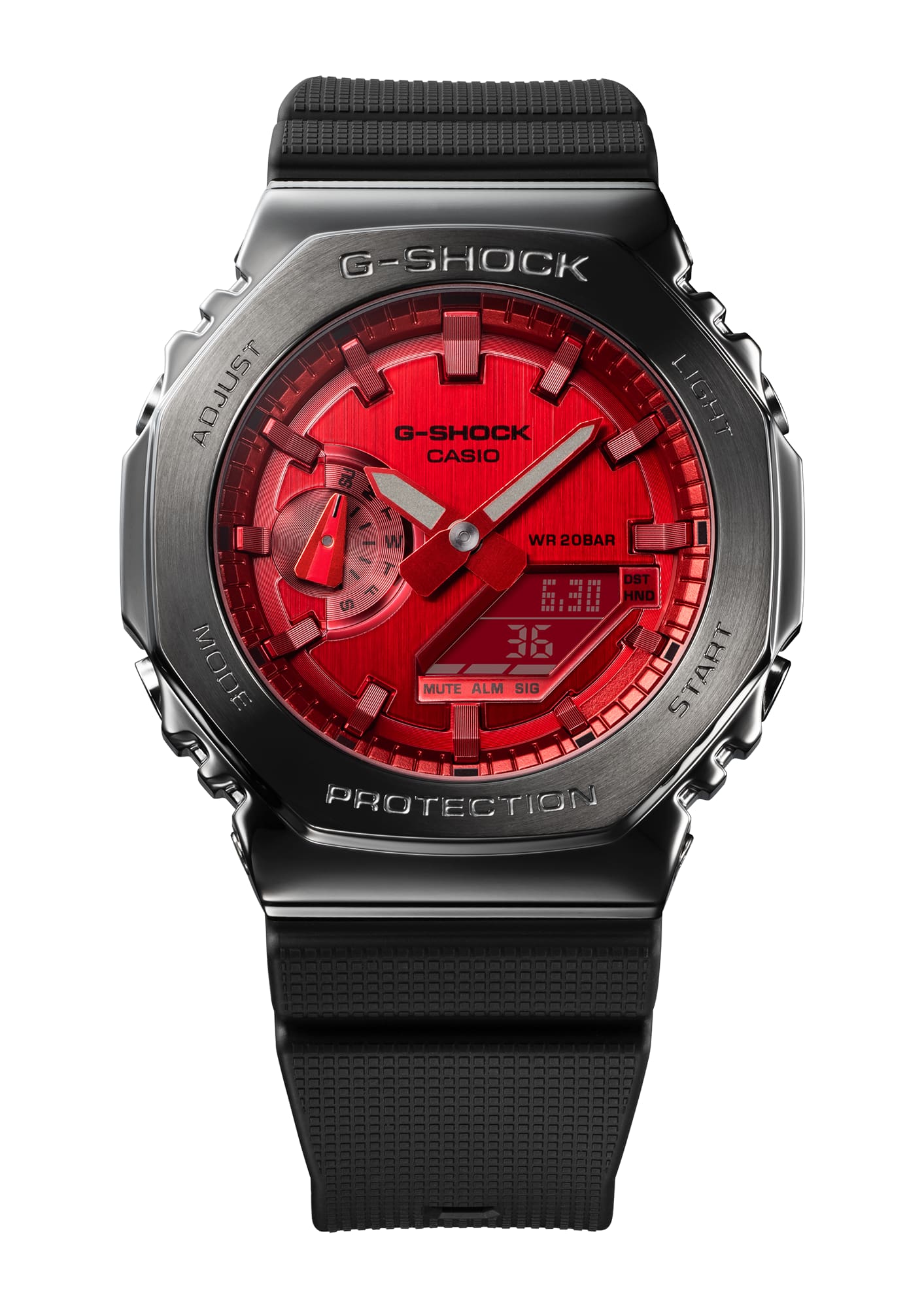G-Shock de hombre pulsera de resina – GM-2100B-4A