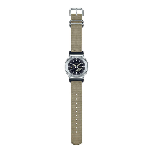 G-Shock G-Steel para Hombre Pulsera de Tela – GM-2100C-5A