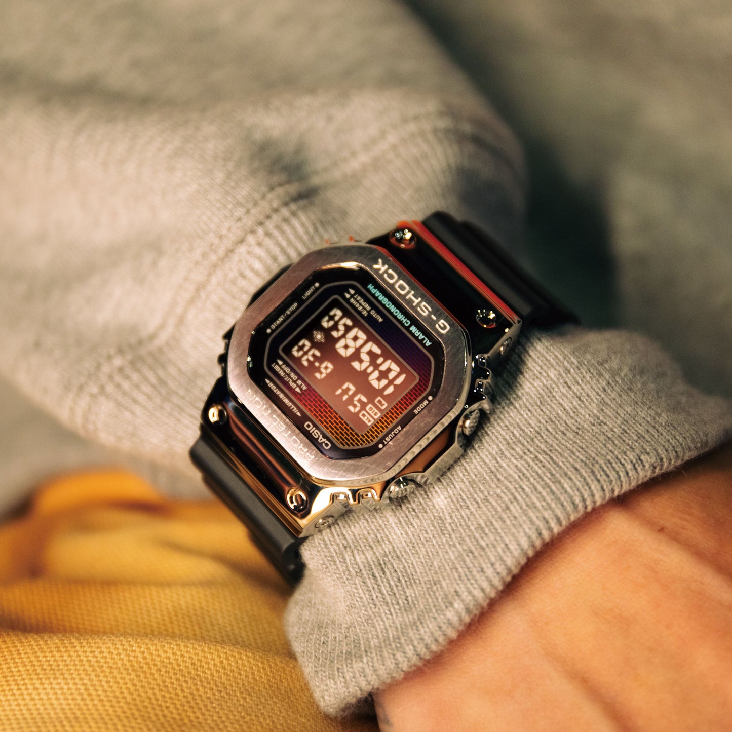 G-Shock de hombre pulsera de silicona – GM-5600RW-1