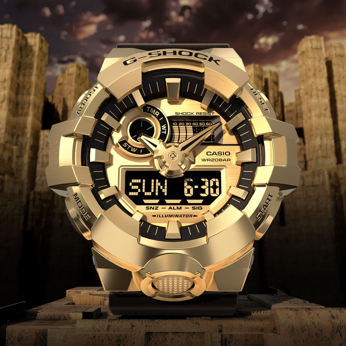 G-Shock de hombre pulsera de resina – GM-700G-9A