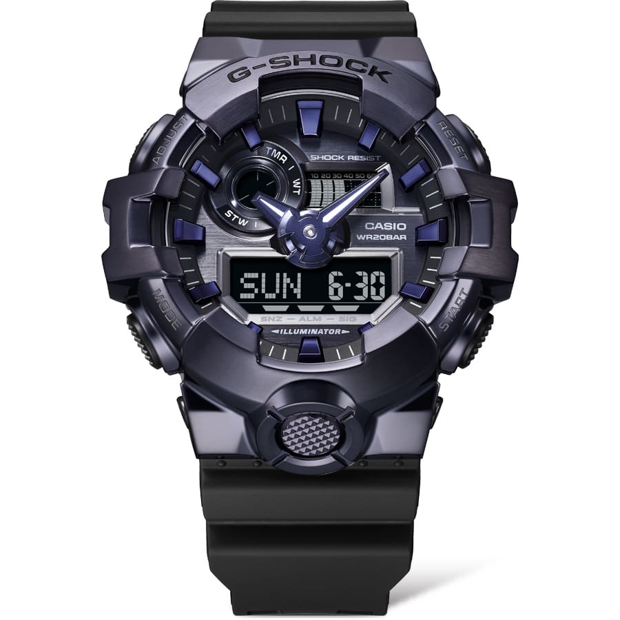 G-Shock de hombre pulsera de resina doble hora – GM-700P-6A