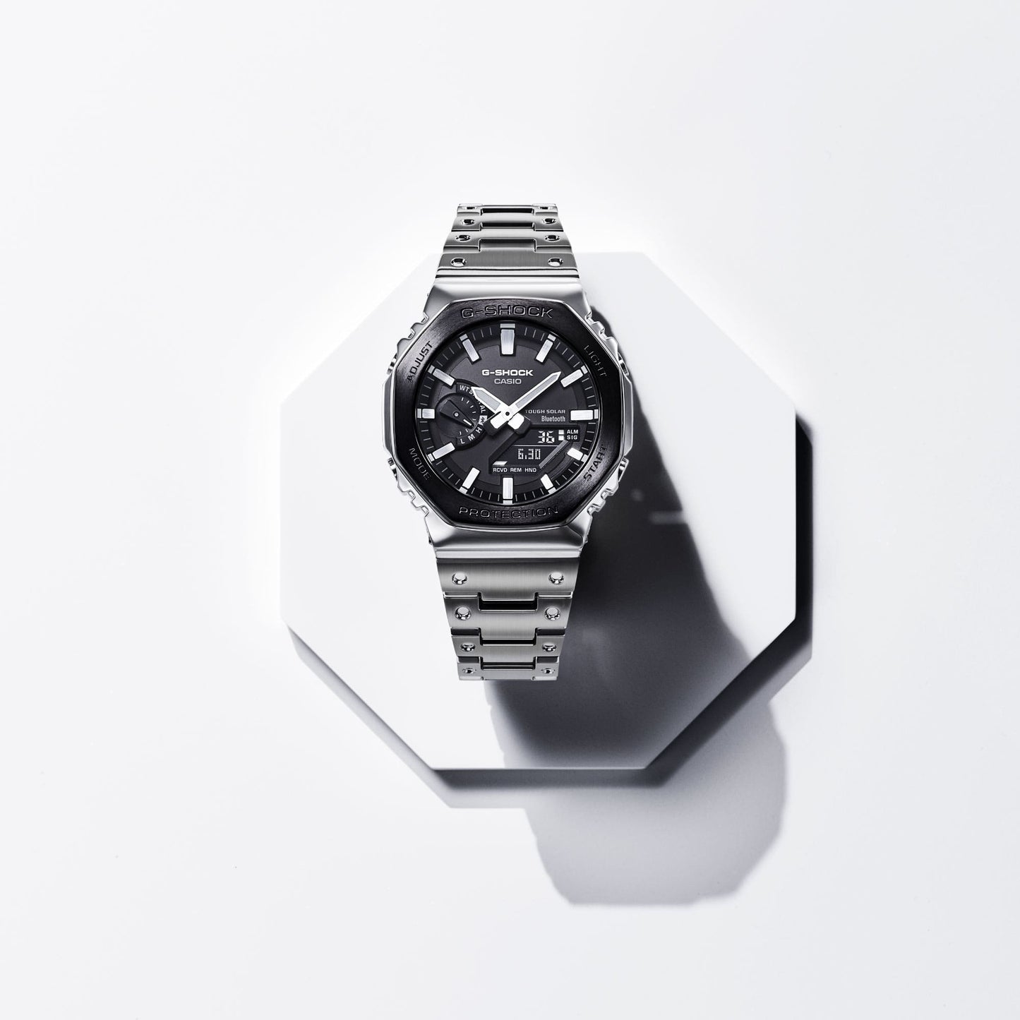 GM-B2100BT-1A Reloj G-Shock de hombre correa de metal