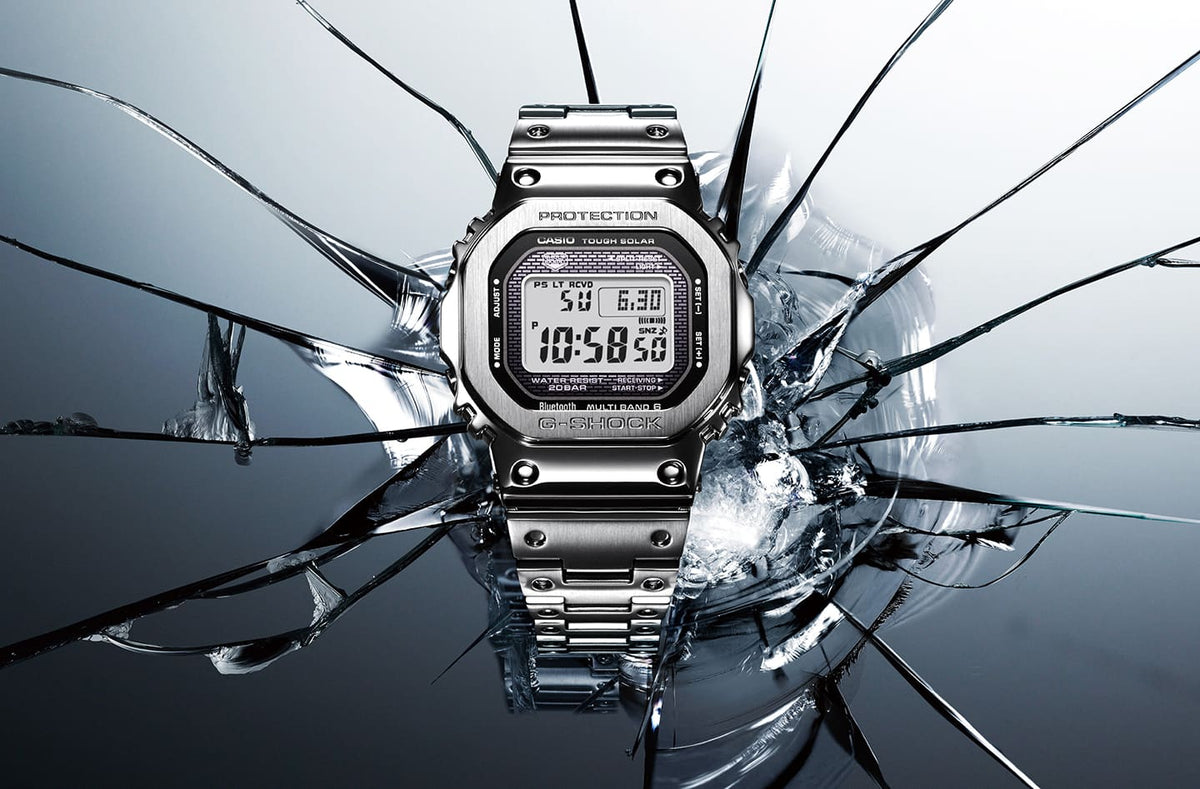 G-Shock de hombre correa de metal Bluetooth – GMW-B5000D-1