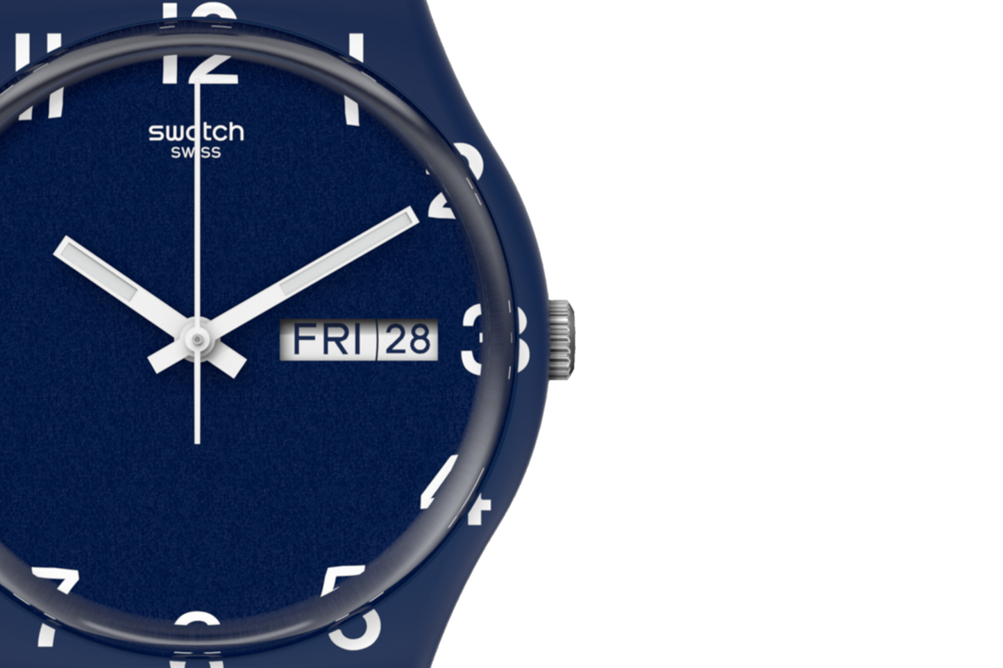 Swatch Over Blue de hombre pulsera de resina – GN726
