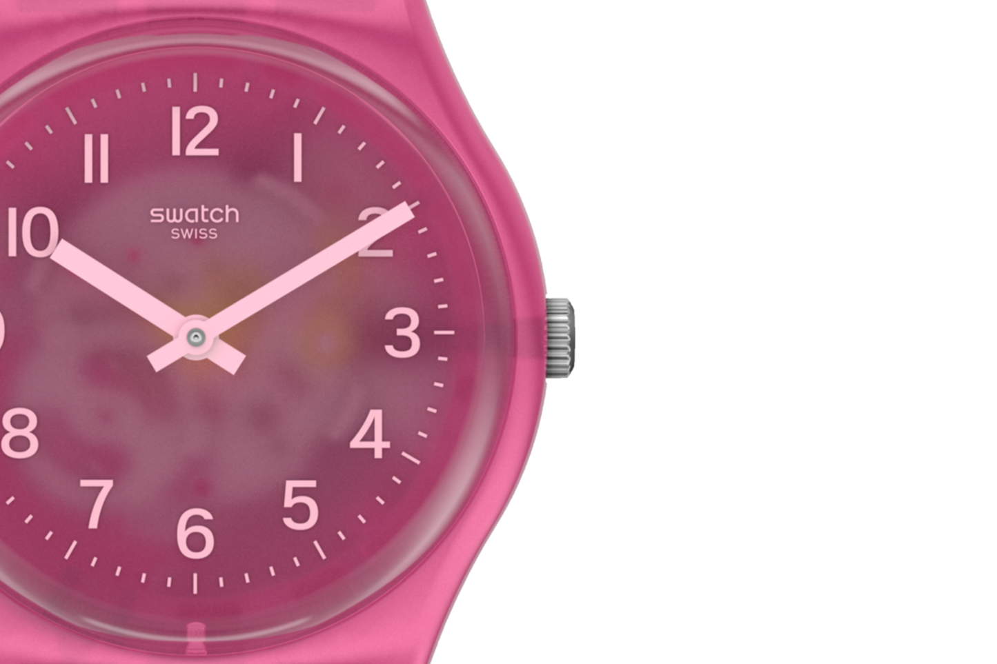 Swatch Blurry Pink de dama pulsera de resina – GP170