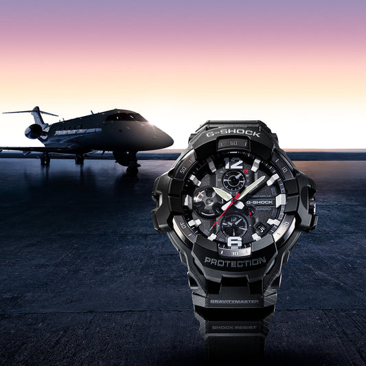 G-Shock Master of G-Aire Gravitymaster para Caballero Pulsera de Caucho con Bluetooth – GR-B300-1A