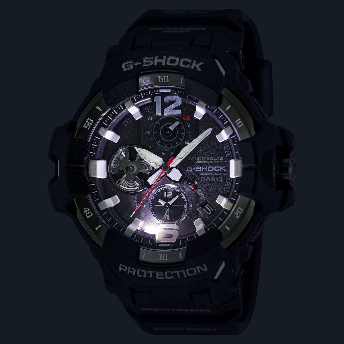 G-Shock Master of G-Aire Gravitymaster para Caballero Pulsera de Caucho con Bluetooth – GR-B300-1A