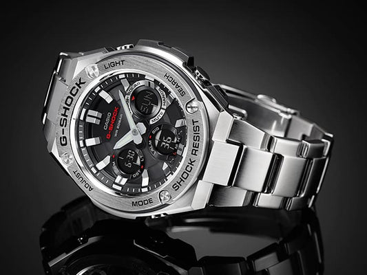 G-Shock de caballero pulsera de metal – GST-S110D-1A