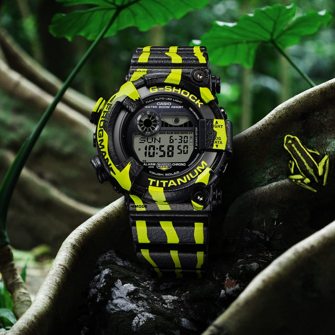 G-Shock Frogman Master of G de caballero correa de silicona – GW-8200TPF-1