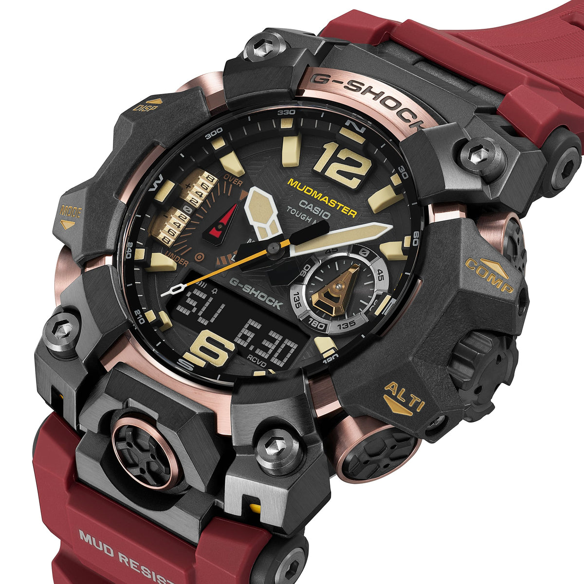 G-Shock Master of G Mudmaster de caballero pulsera de resina – GWG-B1000-1A4