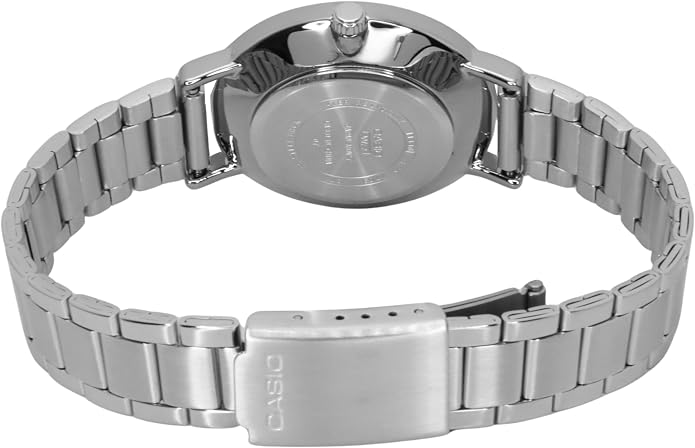 Casio de dama pulsera de metal inoxidable – LTP-VT03D-4B