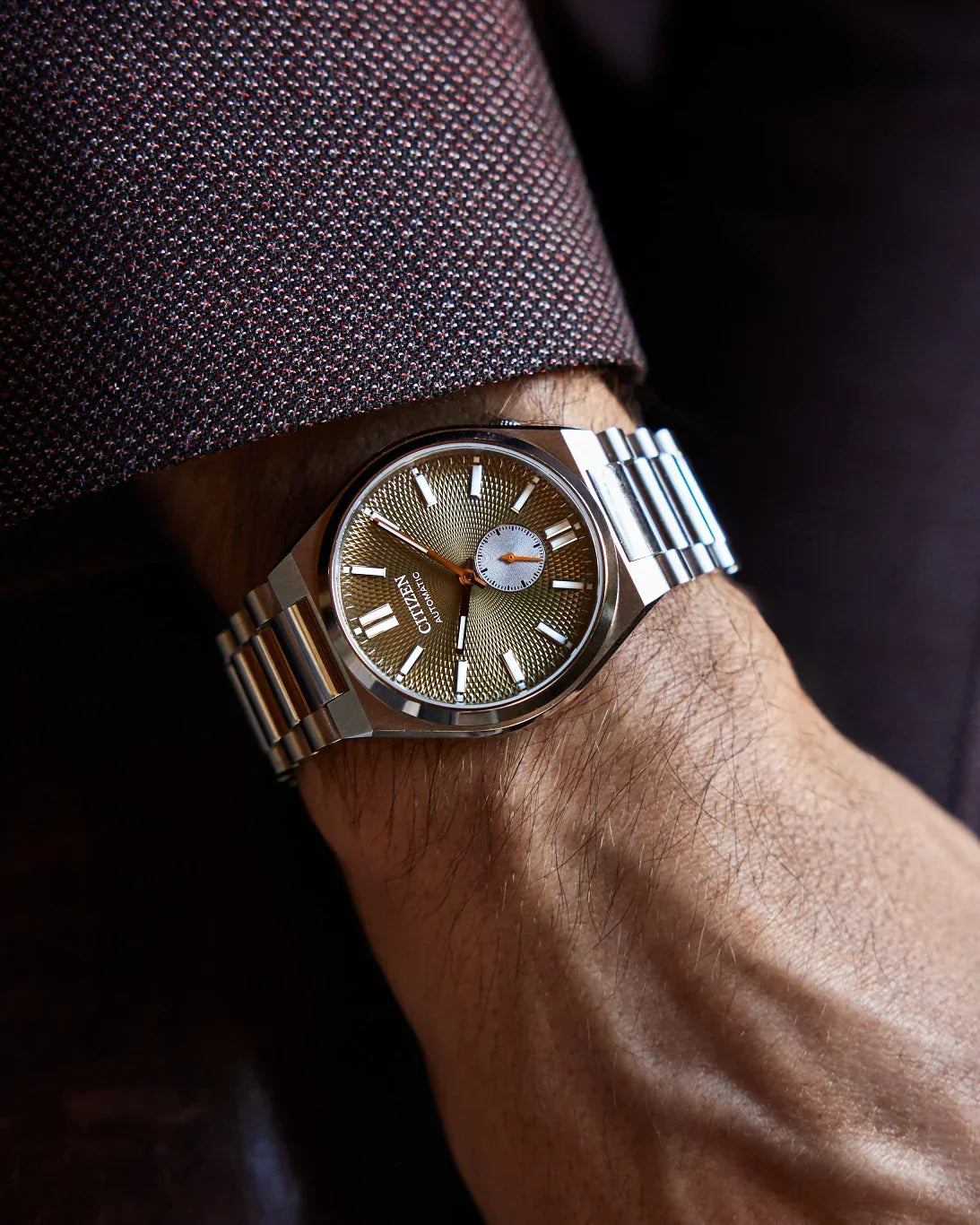 Citizen Tsuyosa Small de hombre pulsera de metal – NK5010-51X