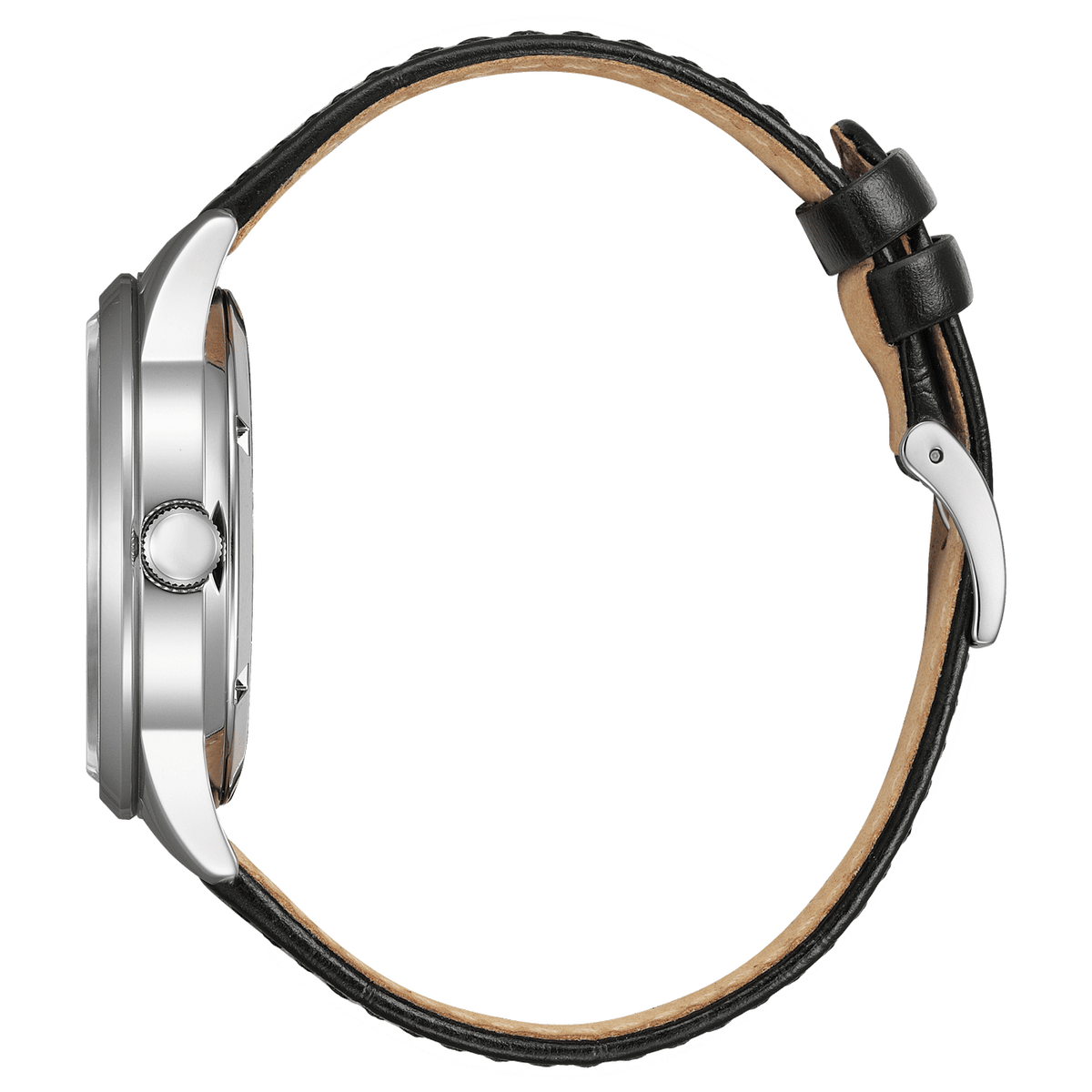 Citizen de automático de hombre pulsera de cuero – NY4058-01E