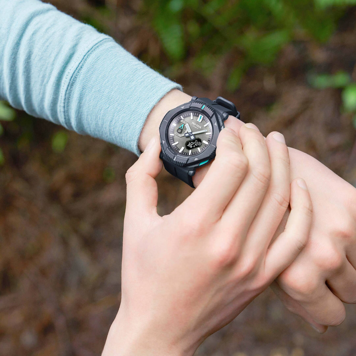 Casio Pro Trek de hombre correa de caucho – PRJ-B001-1