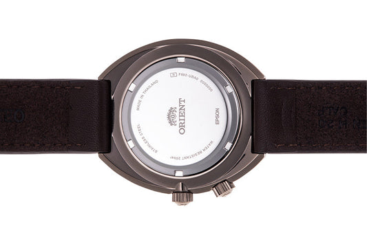 Orient Sport de caballero pulsera de cuero – RA-AA0E06B