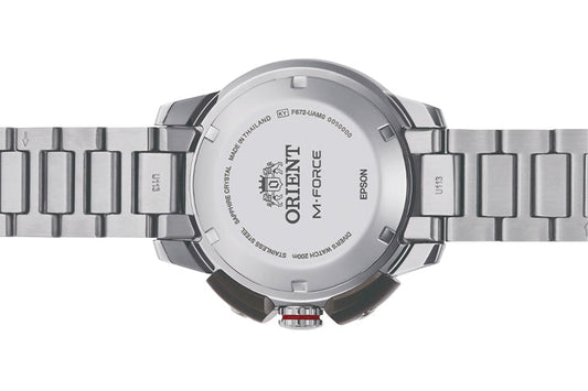 Orient M-Force para caballero pulsera de metal – RA-AC0L02R