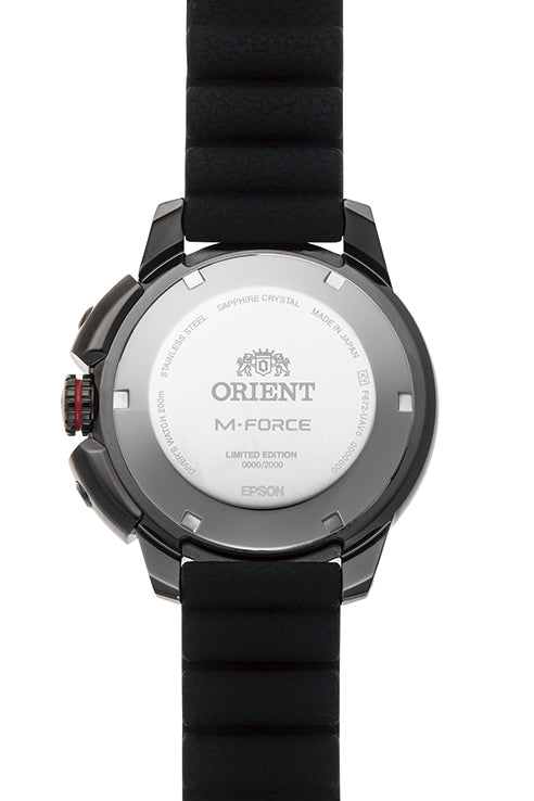 Orient de hombre pulsera de caucho – RA-AC0L09R