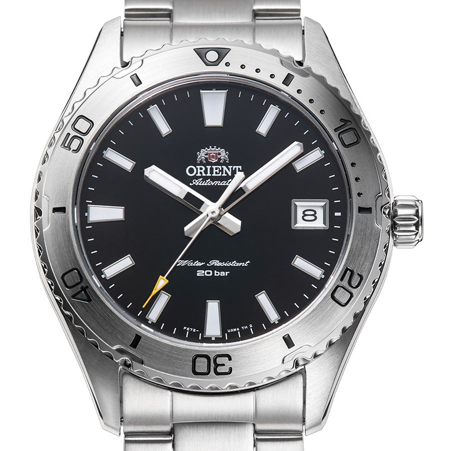 Orient Mako 40 de caballero pulsera de metal – RA-AC0Q01B