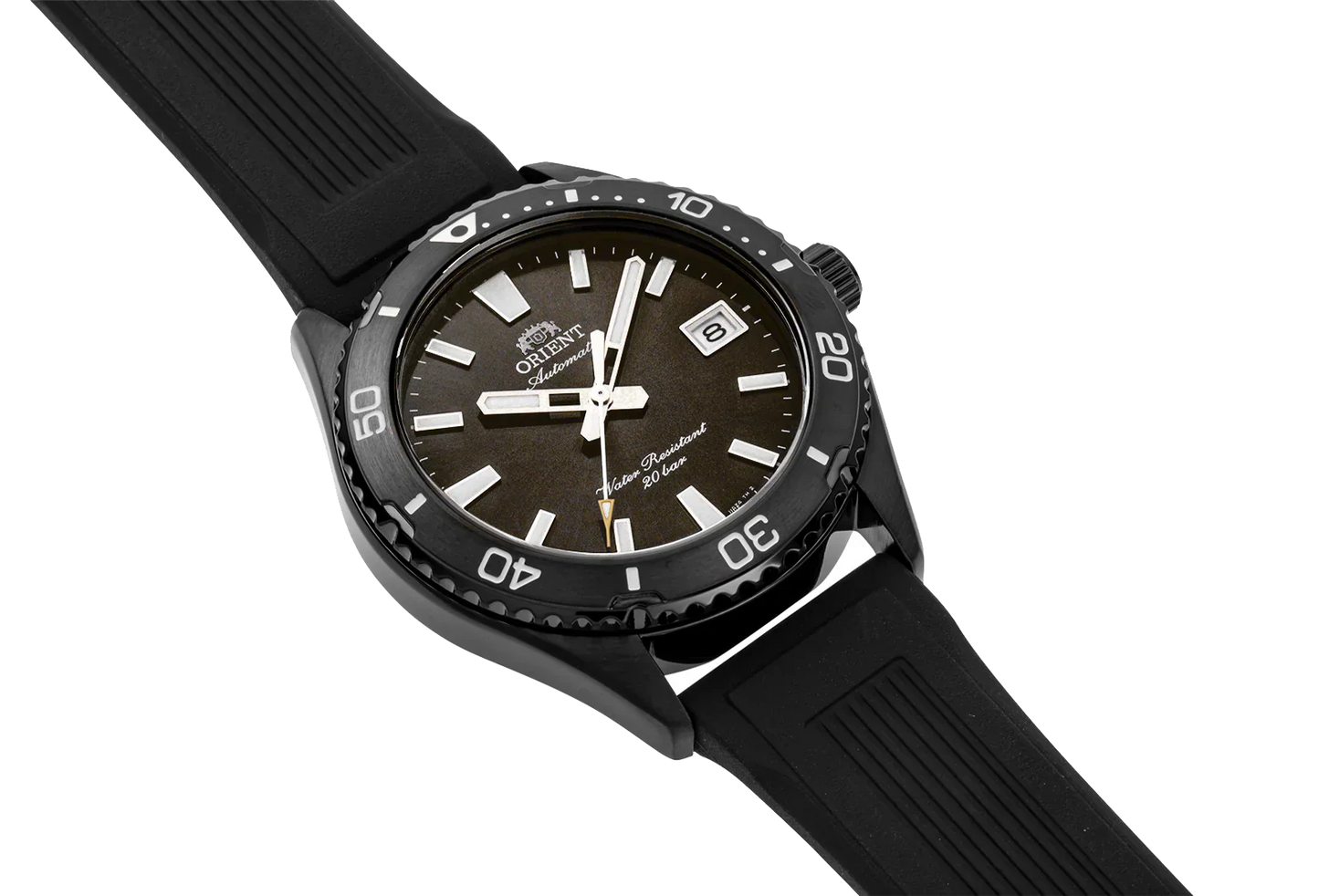 RA-AC0Q10N Reloj Orient Mechanical Sport de hombre pulsera de silicona 40 mm