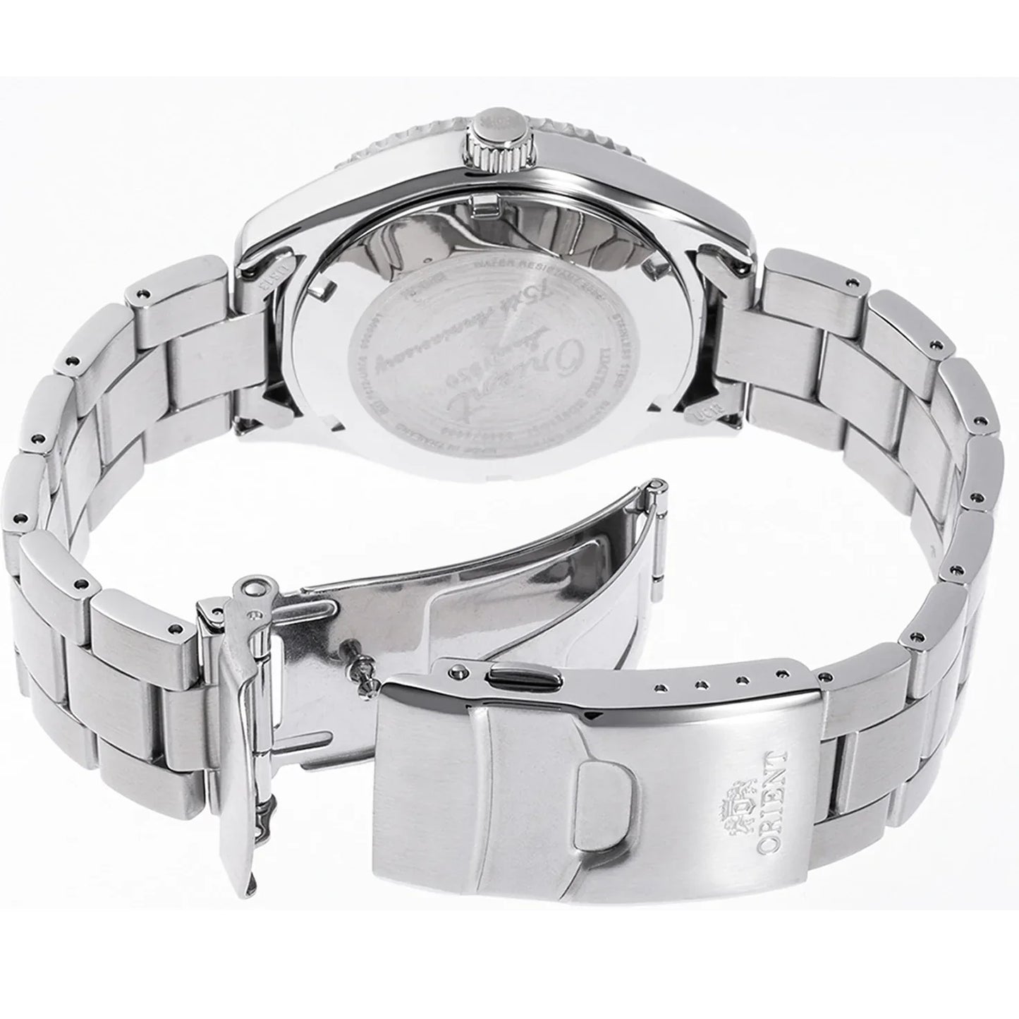 Orient Mako 75 Anniversary de caballero correa de metal 40 mm – RA-AC0Q12L