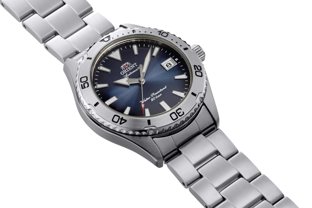 Orient Mako de hombre correa de metal – RA-AC0Q14L