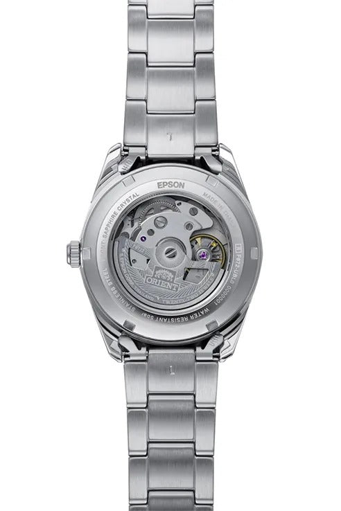 Orient Stretto Date Classic de caballero correa de metal – RA-AC0R02L