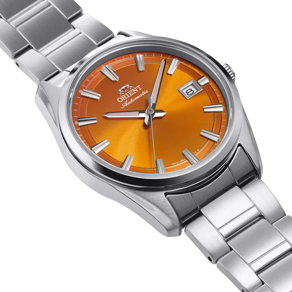 Orient Stretto Date de hombre correa de metal – RA-AC0R08Y