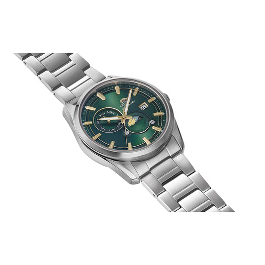 Orient Contemporary de hombre correa de metal – RA-AK0314E