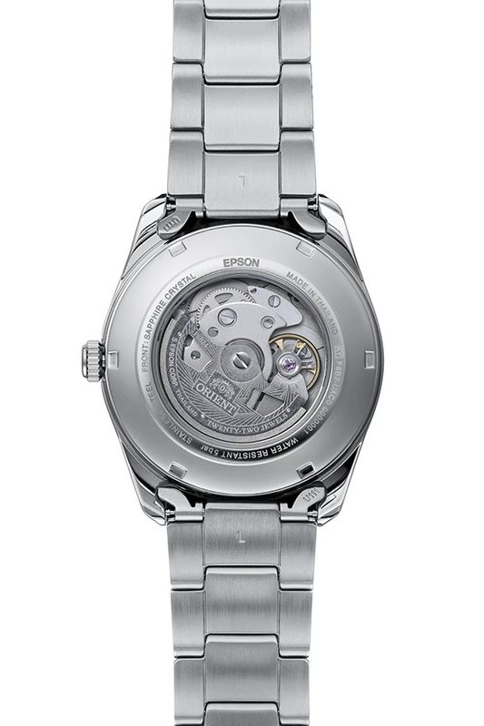 Orient Stretto Day & Night de hombre correa de metal – RA-AK0315L