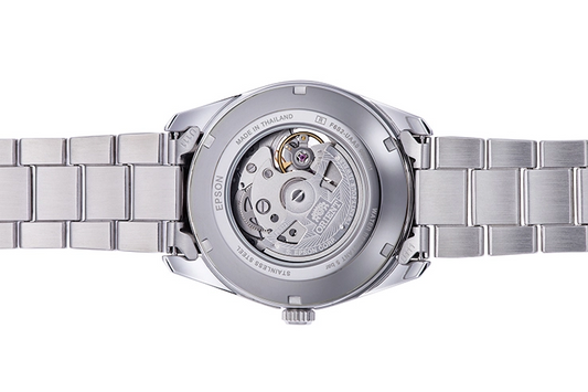 Orient Semi Skeleton de hombre correa de metal – RA-AR0009L