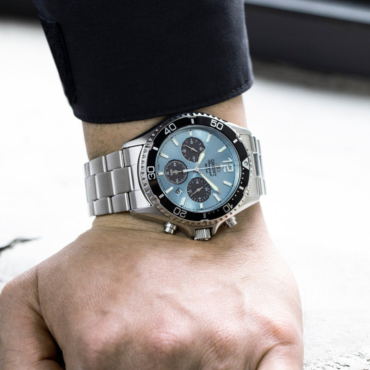 Orient caballero pulsera de metal – RA-TX0206L