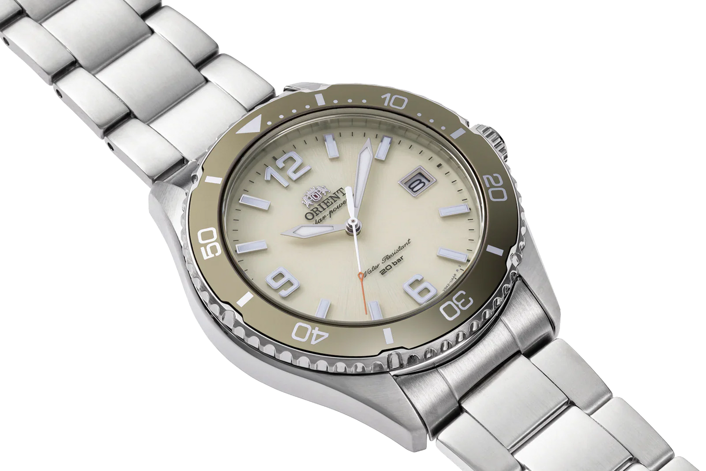 Orient de caballero pulsera de metal – RA-WJ0003S