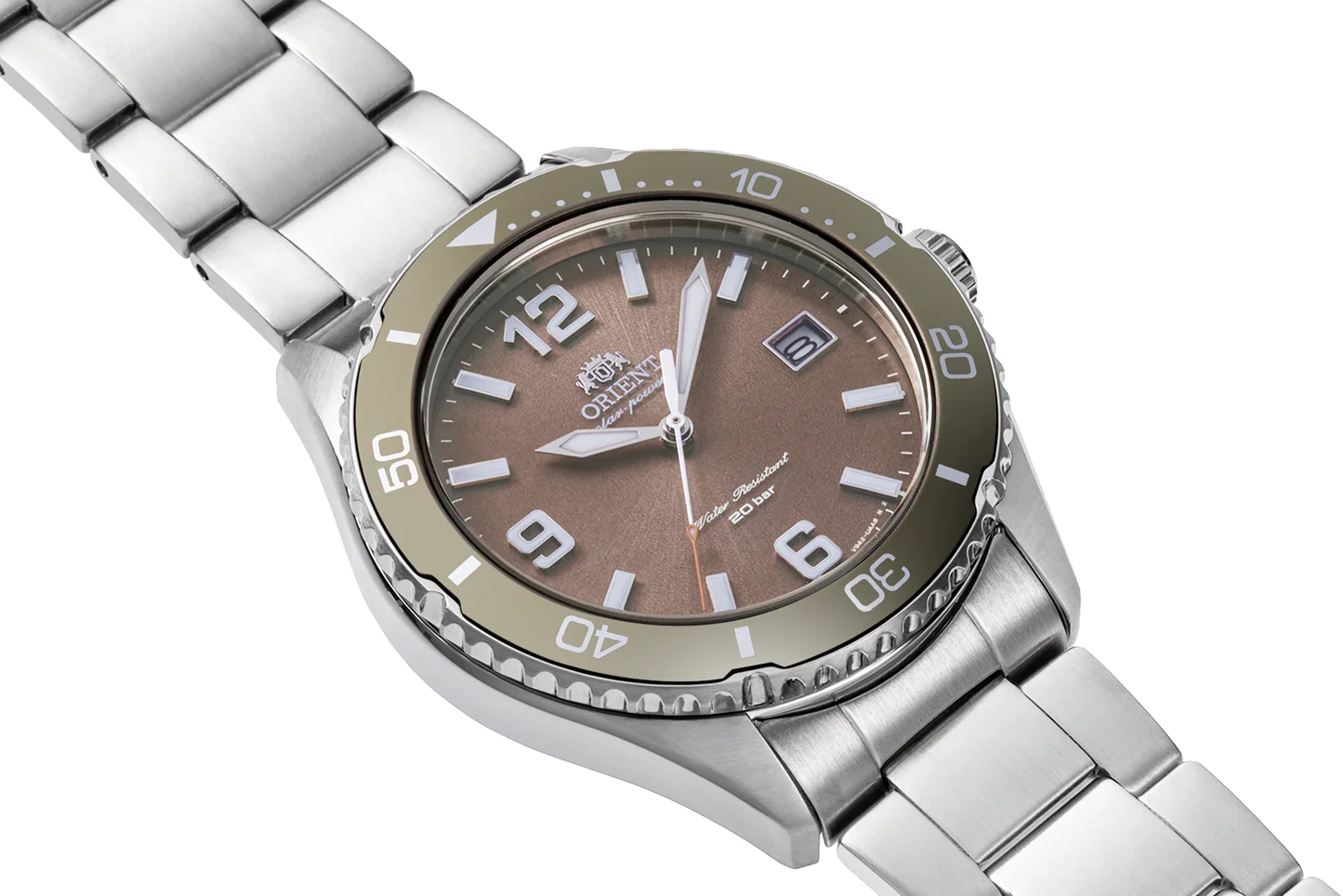 Orient Sport de hombre pulsera de metal – RA-WJ0004Y