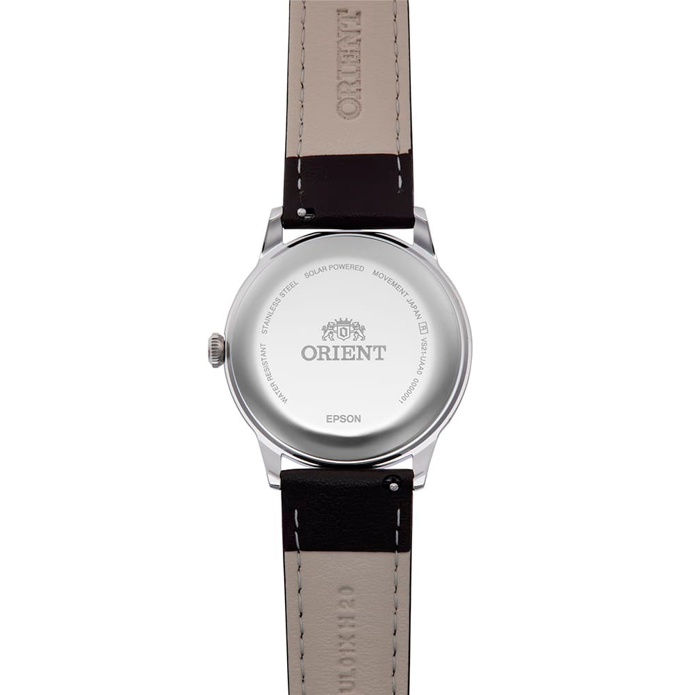 Orient Classic Solar de hombre correa de cuero – RA-WK0003G