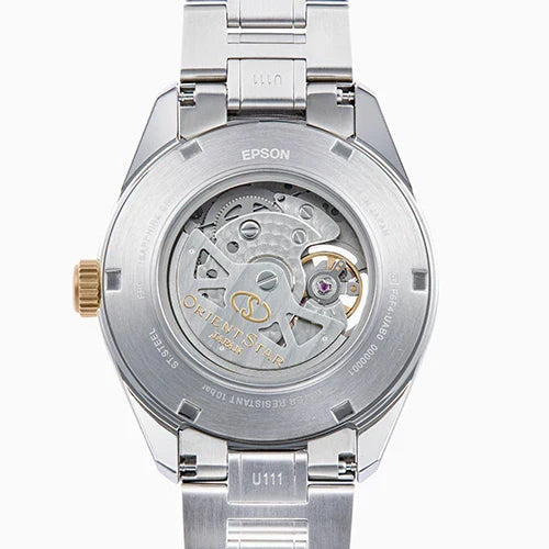 Orient Star Modern Skeleton de hombre correa de metal – RE-AV0124G