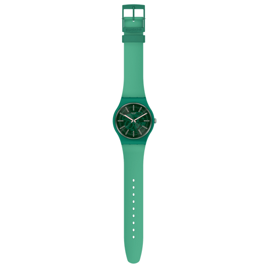 Swatch Sunbrush Grass de dama pulsera de resina – SO29G100