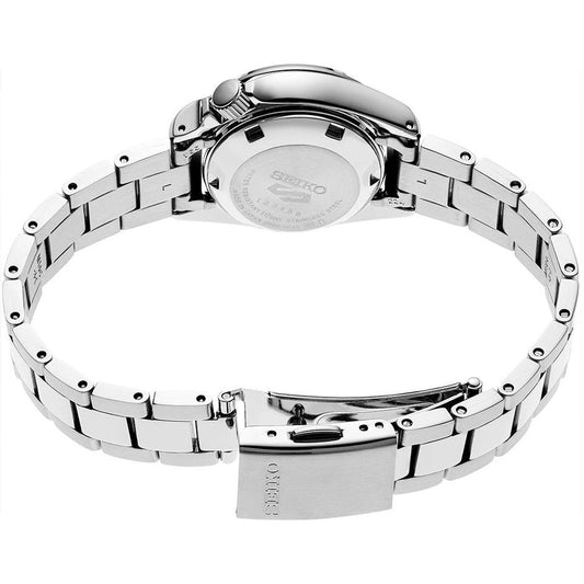 Seiko 5 Sports de dama pulsera de metal 28 mm – SRE003K1